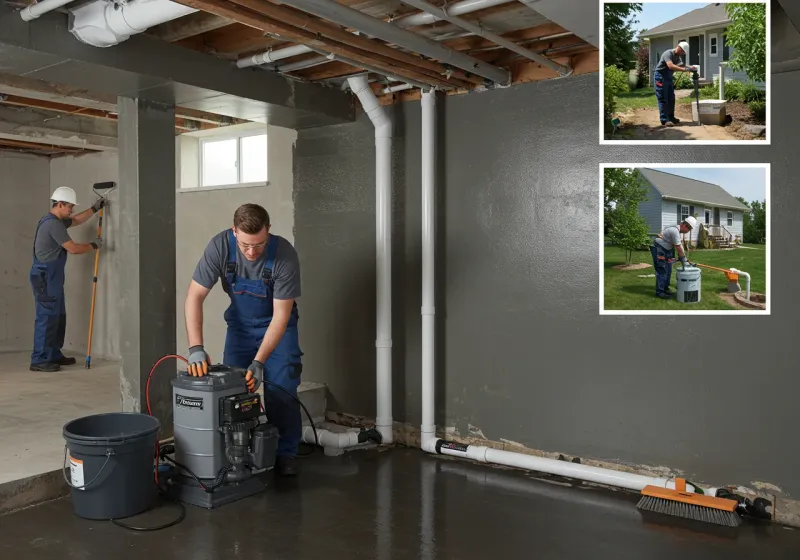 Basement Waterproofing and Flood Prevention process in East Pasadena, CA
